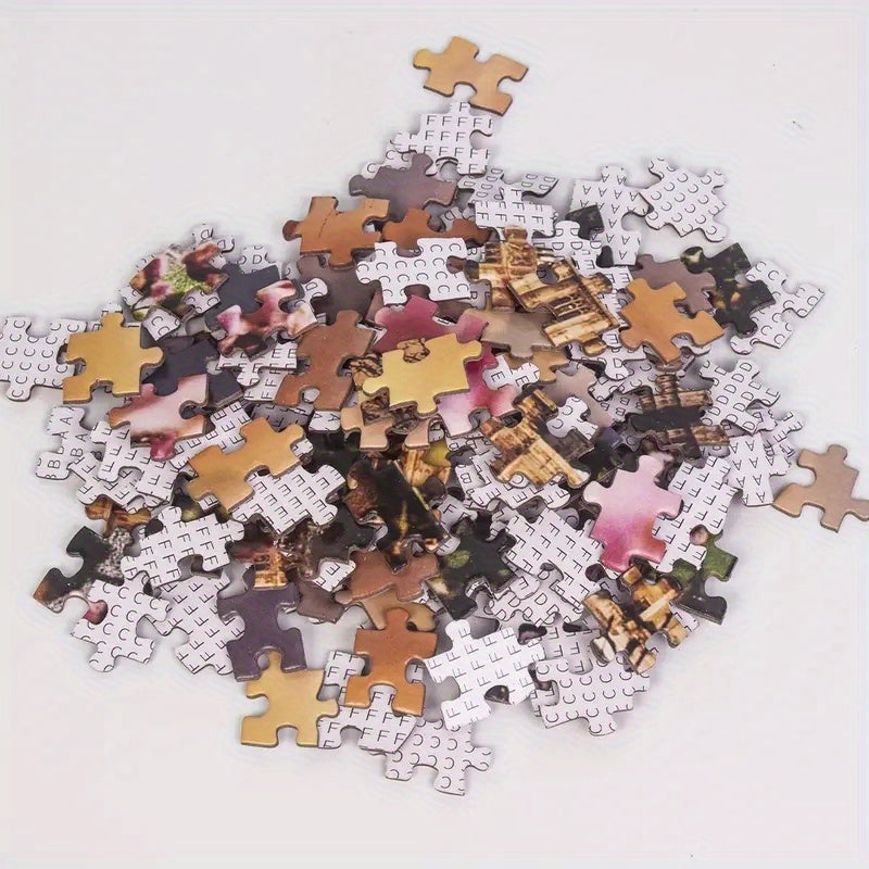 Vibrant Abstract Puzzle 1500pcs Colorful & Educational Game