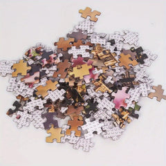 Vibrant Abstract Puzzle 1500pcs Colorful & Educational Game