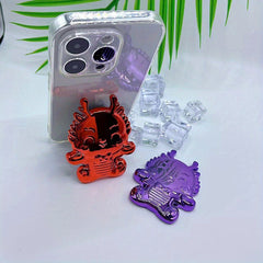 Cartoon Phone Holder Folding Back Sticker Lazy Desktop Holder