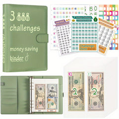 100 Challenge Savings Book Cash Envelope Savings Book Budget Loose Leaf Book