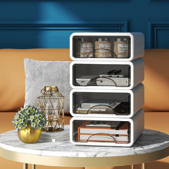 Desktop Storage Box Drawer Type Cosmetics Finishing Box Desk Shelf