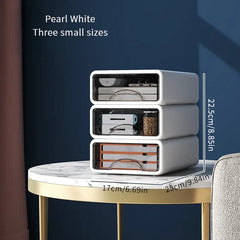 Desktop Storage Box Drawer Type Cosmetics Finishing Box Desk Shelf