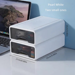 Desktop Storage Box Drawer Type Cosmetics Finishing Box Desk Shelf