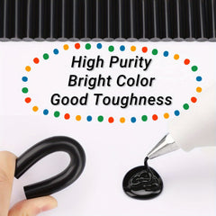 120pcs Long Size Non Toxic Hot Melt Glue Sticks