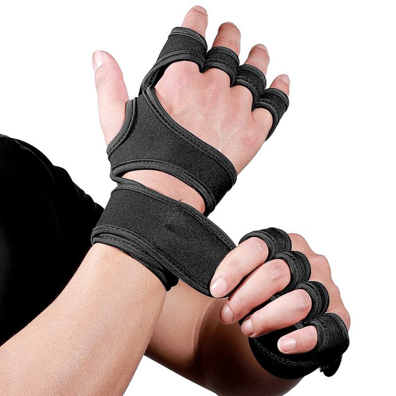 Weightlifting Dumbbell Gloves For Gym Fitness Training Bodybuilding