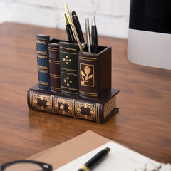 Vintage Desk Organizer Caddy with Drawer
