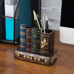 Vintage Desk Organizer Caddy with Drawer