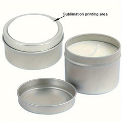 Sublimation Candle Holder Metal - Heat Press Blank