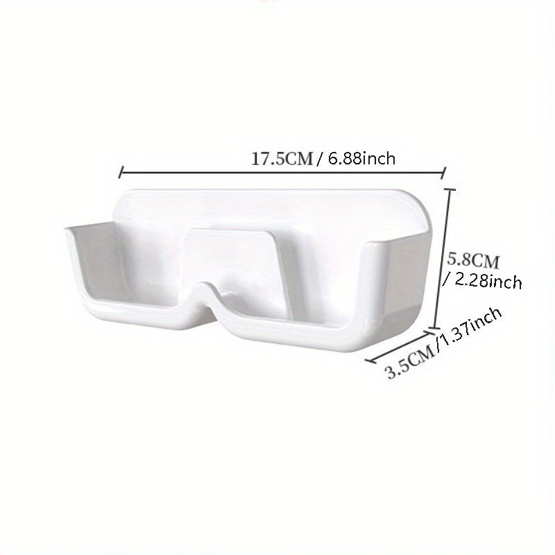 2pcs Happy Year Wall Hanging Glasses Storage Box