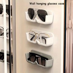 2pcs Happy Year Wall Hanging Glasses Storage Box