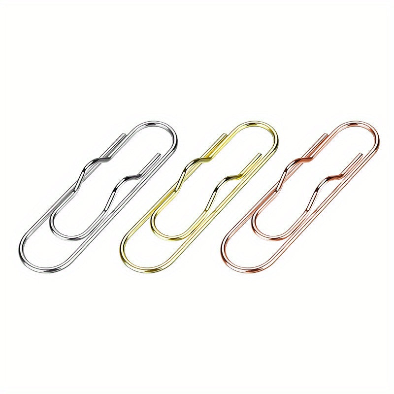 10pcs Metal Pen Clip Paper Clip Hand Account Accessories Pen Buckle