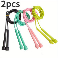 2pcs PVC Jump Ropes Lightweight Skipping Rope for Training Exercise