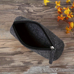 Large Capacity Felt Pen Bag Stationery Storage Cylindrical Bag