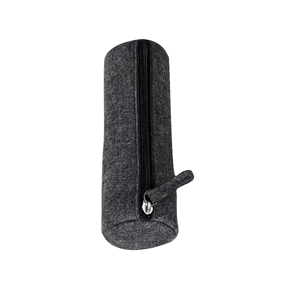 Large Capacity Felt Pen Bag Stationery Storage Cylindrical Bag