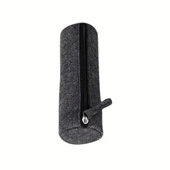 Large Capacity Felt Pen Bag Stationery Storage Cylindrical Bag