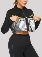 Casual Sauna Sweat Jacket for Weight Loss
