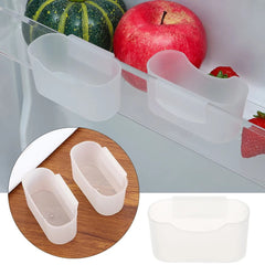 2pcs Wall Mounted Seasoning Bag Storage Rack