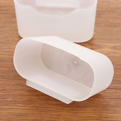 2pcs Wall Mounted Storage Box for Seasoning Bag and Garlic/Ginger