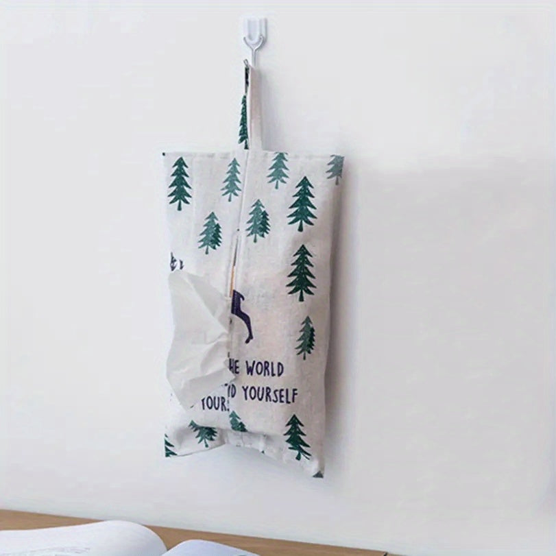 2pcs Toilet Paper Holders With Handle Travel Napkin Holder