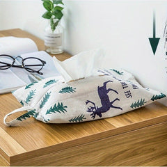2pcs Toilet Paper Holders With Handle Travel Napkin Holder