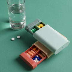Portable Pill Case Organizer Travel Pill Box Pocket Pill Case