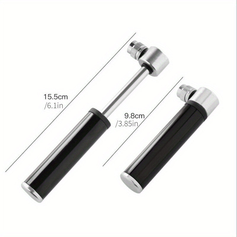 Mini Portable Bike Aluminum Alloy High Pressure Inflator