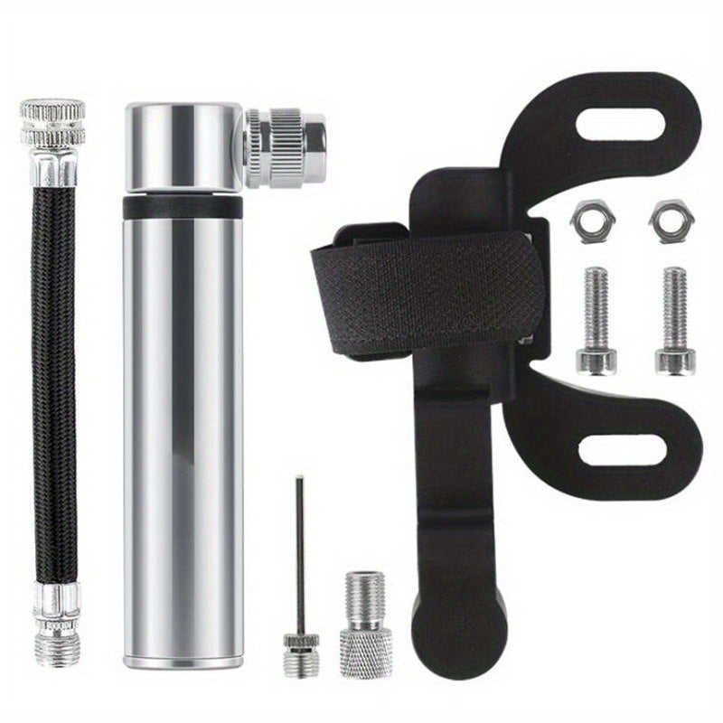 Mini Portable Bike Aluminum Alloy High Pressure Inflator