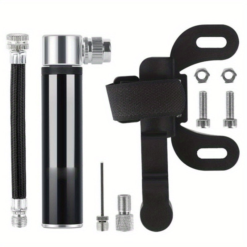 Mini Portable Bike Aluminum Alloy High Pressure Inflator