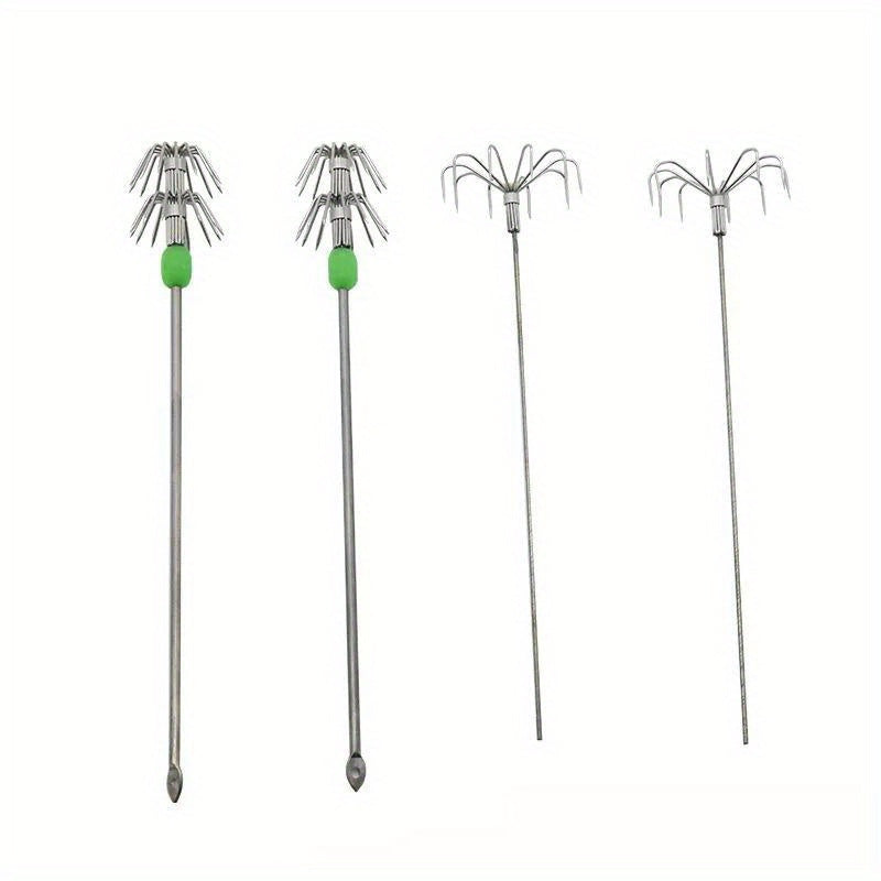 3pcs Squid Jig Double Layer Squid Hook Fishing Accessories