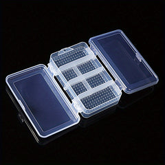 Double Sided Fishing Bait Box Organizer with Multiple Compartments