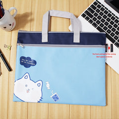 Canvas Tote Bag Large Capacity Document Organizer
