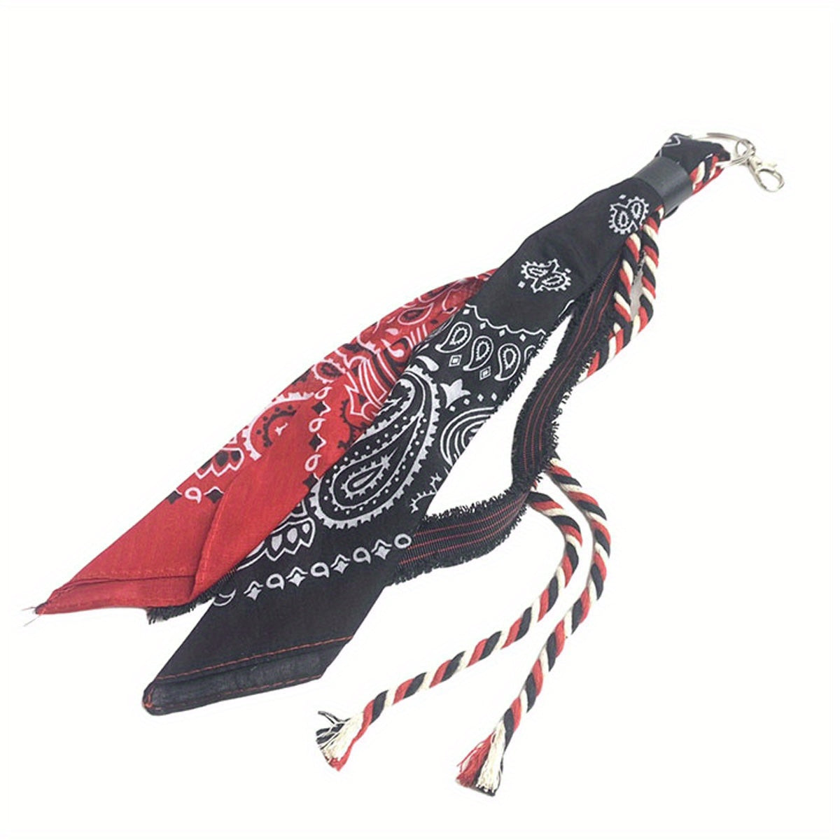 Retro Paisley & Floral Hip Hop Style Square Scarf for Men