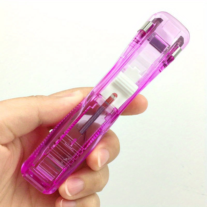 Transparent Push Clip Acrylic Long tailed Clip File Pp Clip