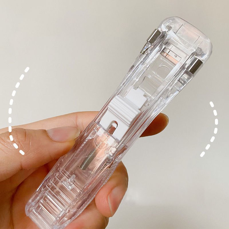 Transparent Push Clip Acrylic Long tailed Clip File Pp Clip