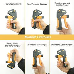 Adjustable Resistance Hand Grip Strengthener for Muscle Building