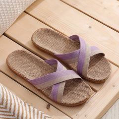 Girls Open Toe Slippers Random Pattern Lightweight Breathable Slippers