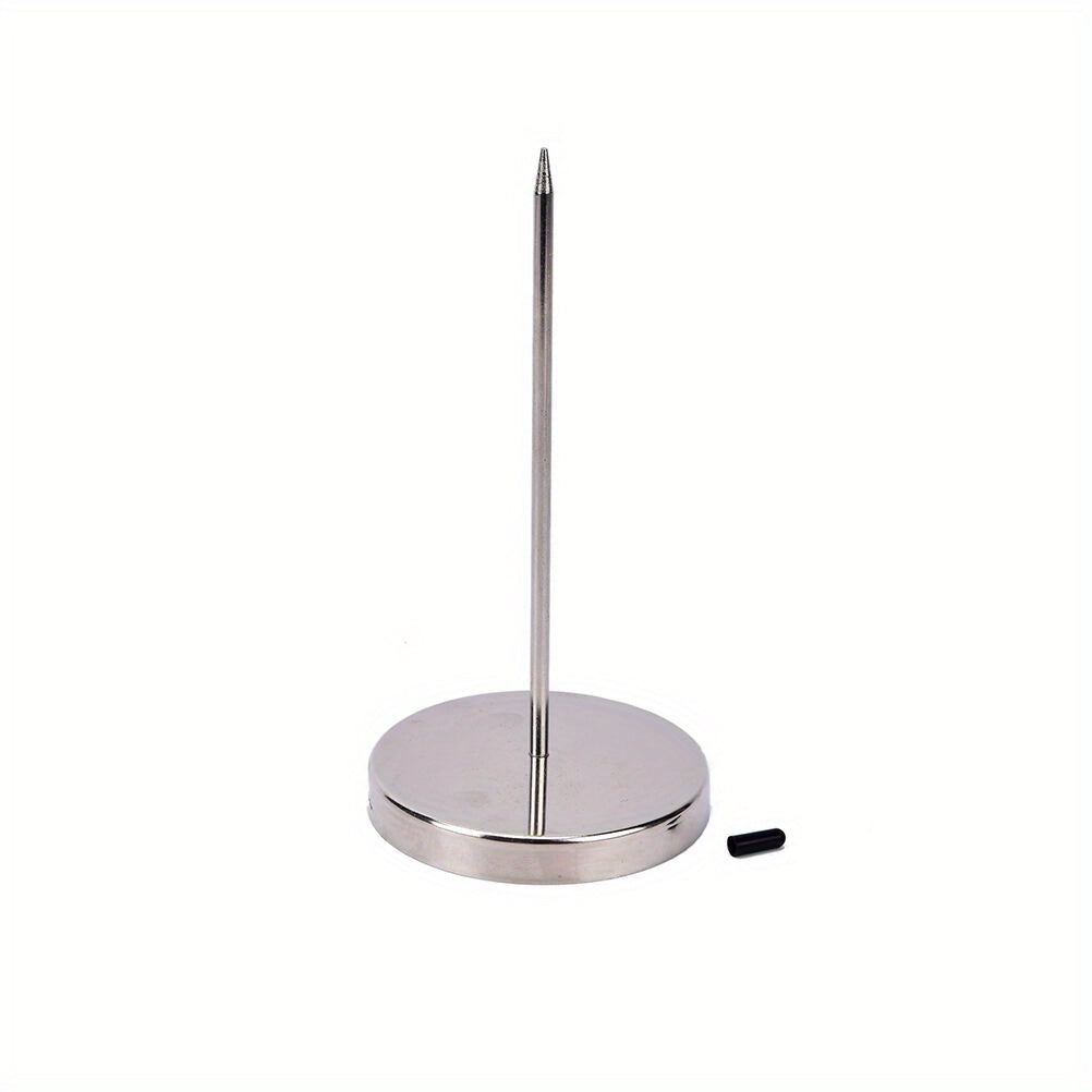 2pcs Stainless Steel Memo Holder Spike Stick for Bill Receipt