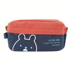 Colorful Pencil Holder Bag Stationery Case