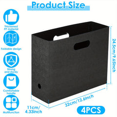 4pcs Collapsible Scrapbook Paper Organizer