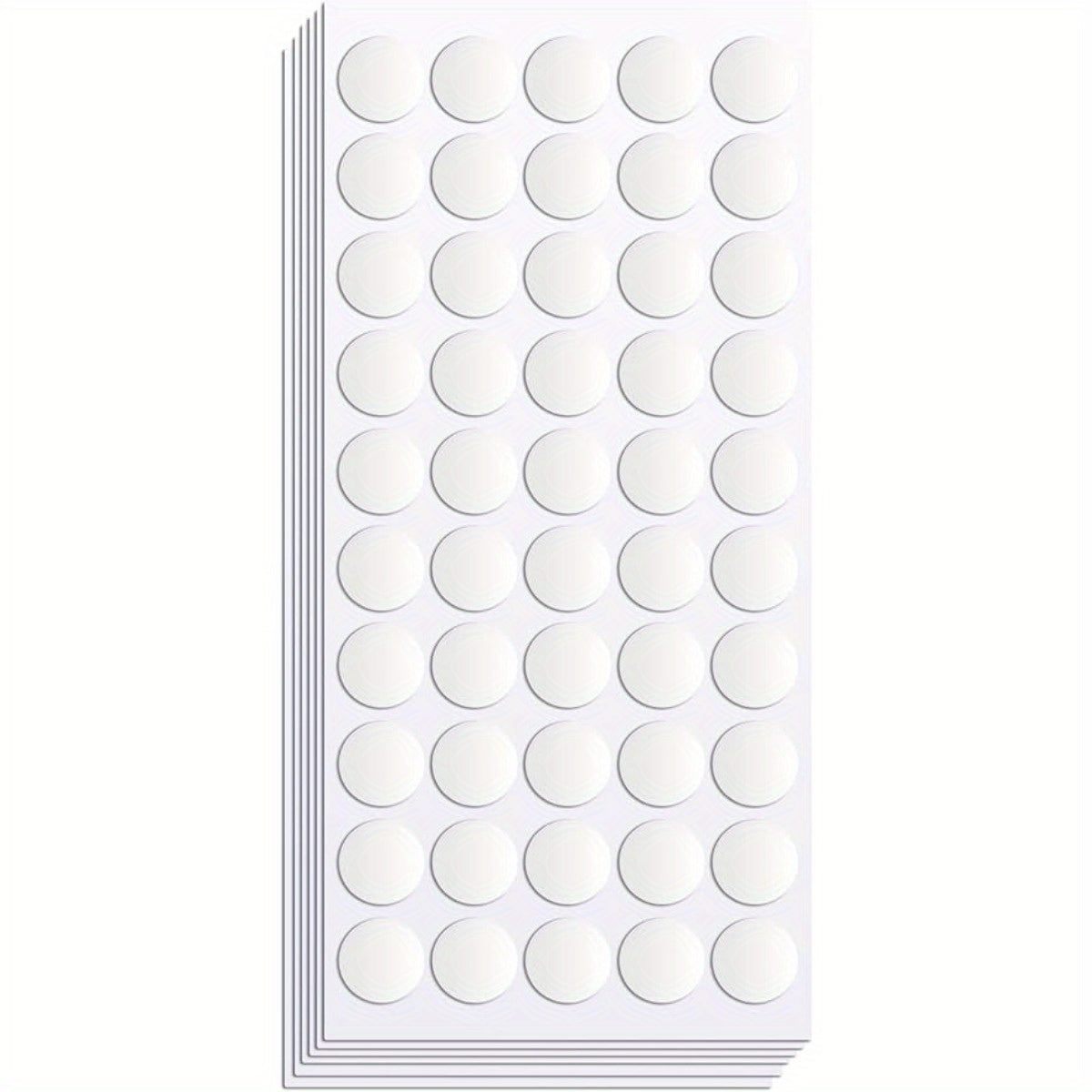 300 Double Sided Round Dot Stickers Clear Glue Point No Trace Adhesive