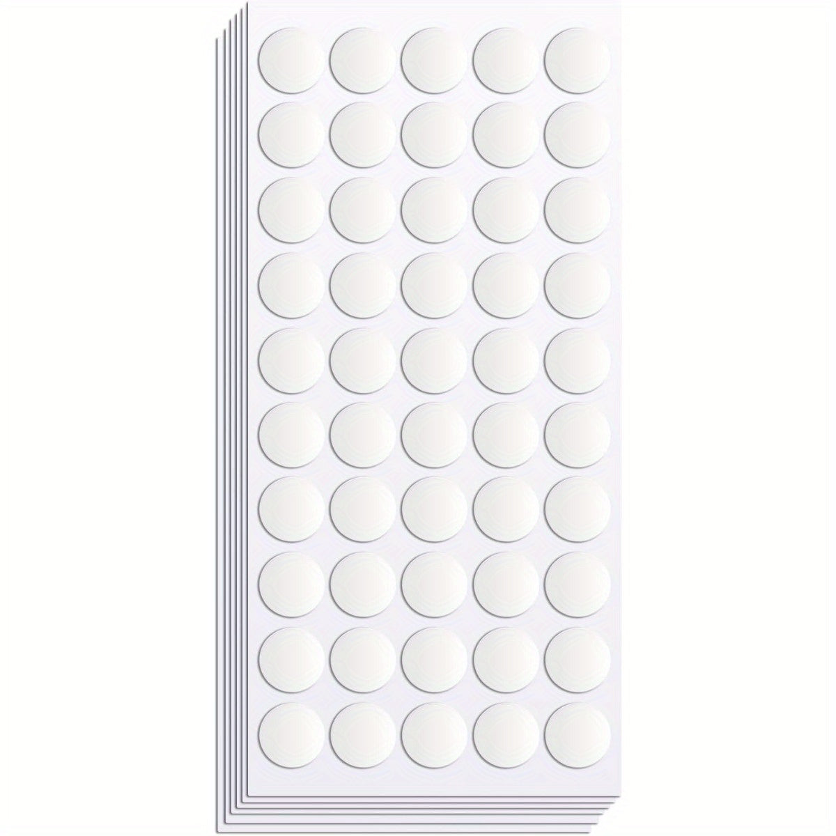 300 Double Sided Round Dot Stickers Clear Glue Point No Trace Adhesive