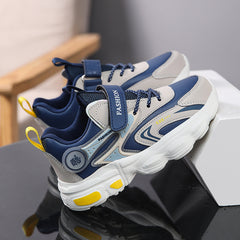 Boys Casual Lightweight Sneakers Anti Slip Outdoor Running Shoes