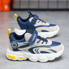 Boys Casual Lightweight Sneakers Anti Slip Outdoor Running Shoes