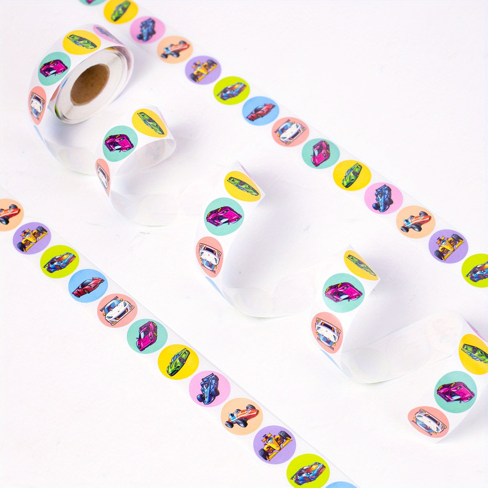 Racing Running Roll Sticker Seal Reward Sticker Suitcase Notebook Decoration