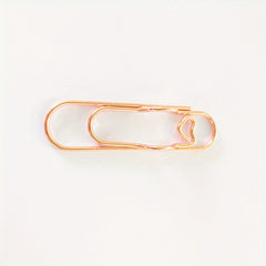 4pcs Love Pen Clip Metal Pen Accessories Ballpoint Pen Clip Portable Pen Buckle