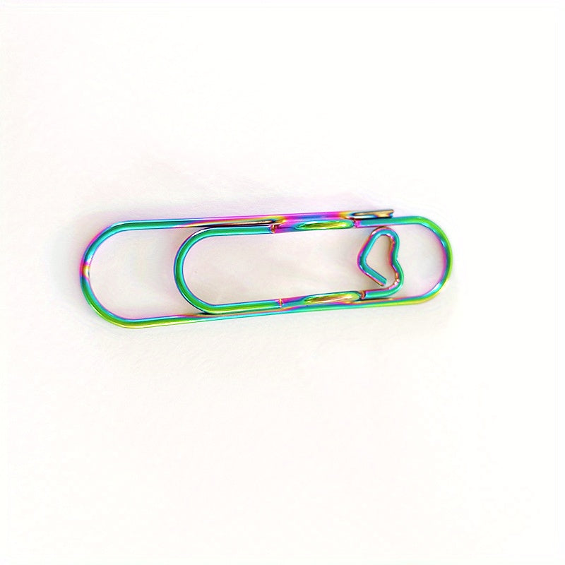 4pcs Love Pen Clip Metal Pen Accessories Ballpoint Pen Clip Portable Pen Buckle