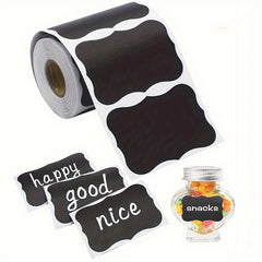 Waterproof Label Stickers for Kitchen Pantry Containers - 120 Rolls