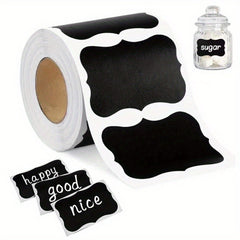 Waterproof Label Stickers for Kitchen Pantry Containers - 120 Rolls