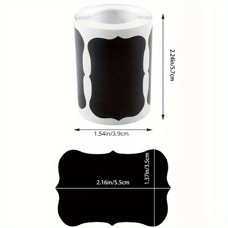 Waterproof Label Stickers for Kitchen Pantry Containers - 120 Rolls