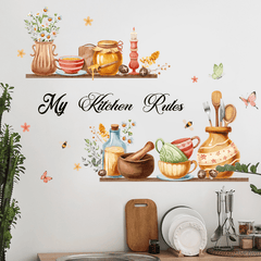 1pc Removable Kitchen Wall Stickers Decor